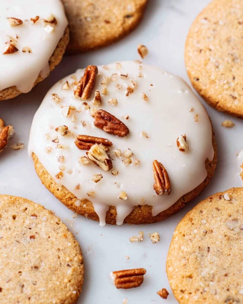 Pecan Sugar Cookies with Frosting Recipe