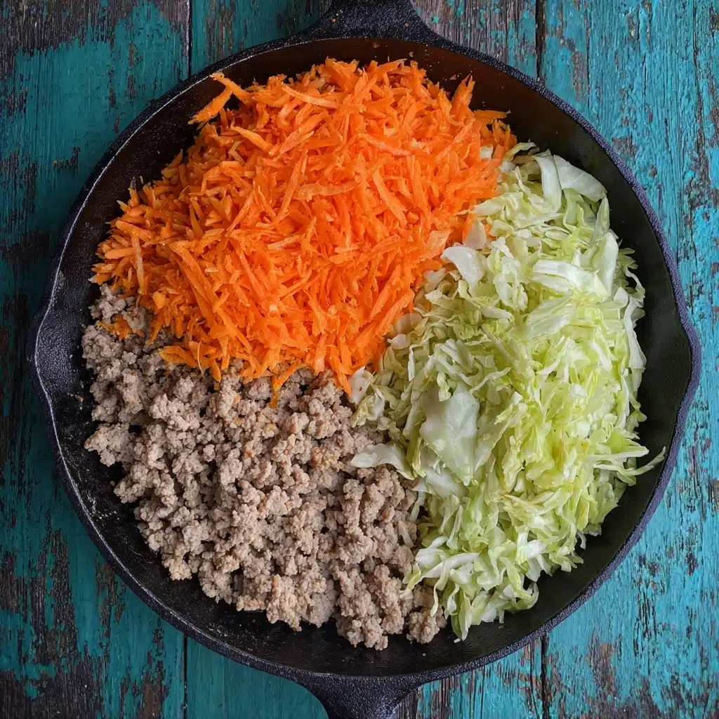 Egg Roll in a Bowl (keto + low carb) Recipe 4 Egg Roll in a Bowl (keto + low carb) Recipe - Recipe Image