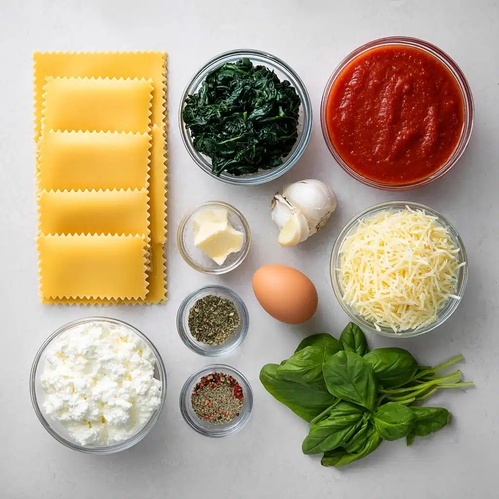 Spinach Lasagna Roll Ups Recipe - Recipe Image