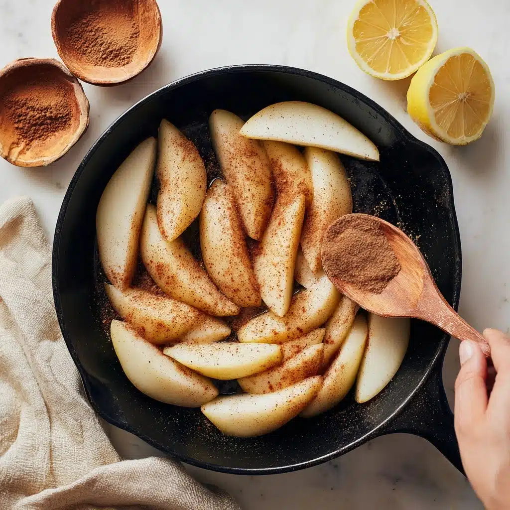 Caramelized Cinnamon-Spiced Pears (8 Minutes!) Recipe - Recipe Image