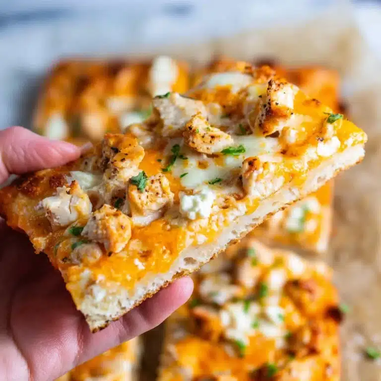 Buffalo Chicken Flatbread Recipe