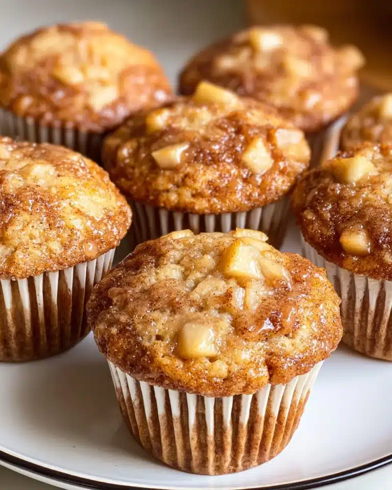 Apple Cinnamon Greek Yogurt Muffins: Bake Joy Today! Recipe