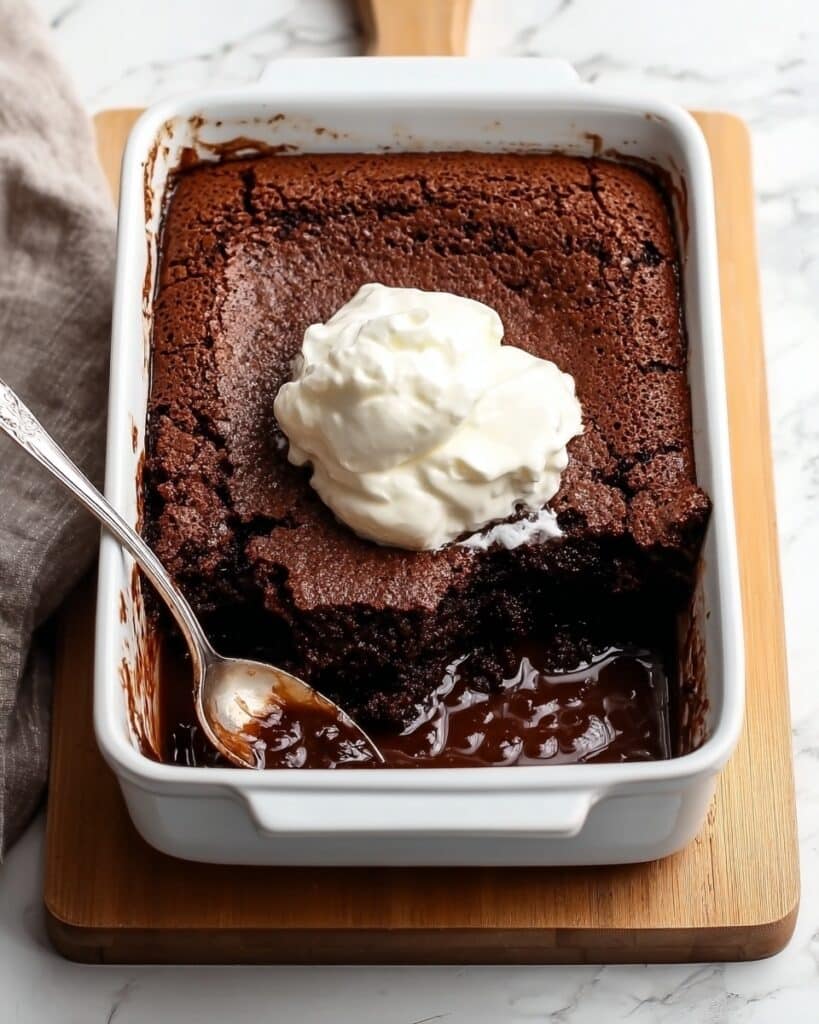 Decadent Chocolate Molten Dump Cake Recipe