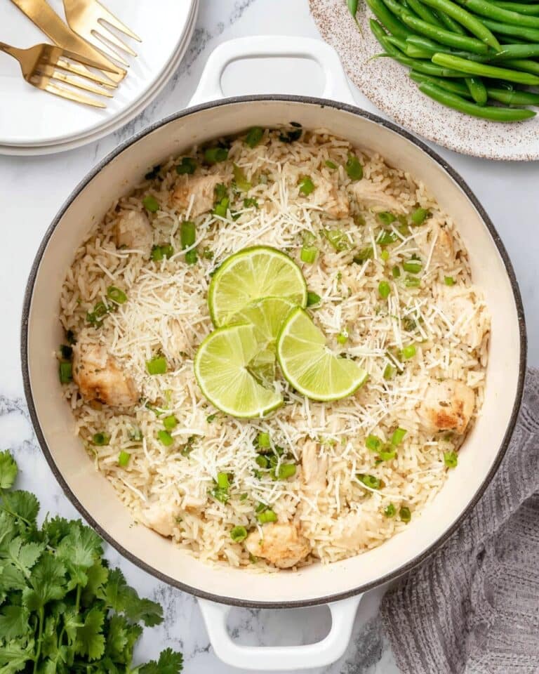 One Pot Coconut Chicken and Rice Recipe