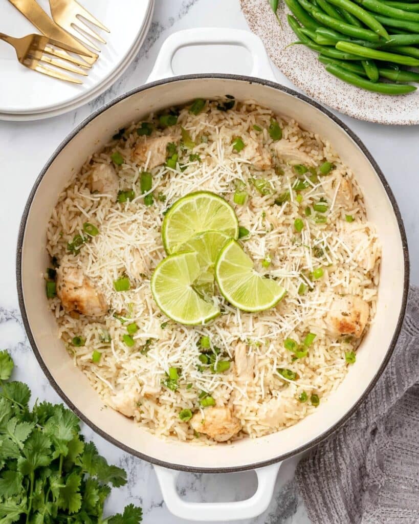 One Pot Coconut Chicken and Rice Recipe