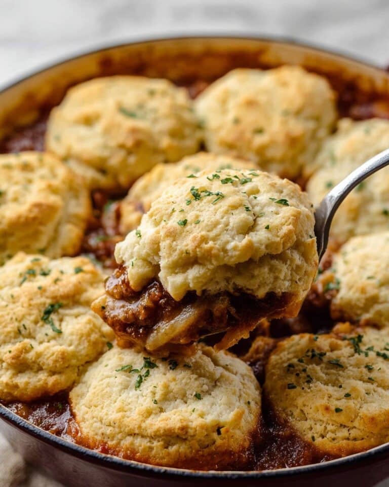 Beef Stew with Homemade Dumplings Recipe