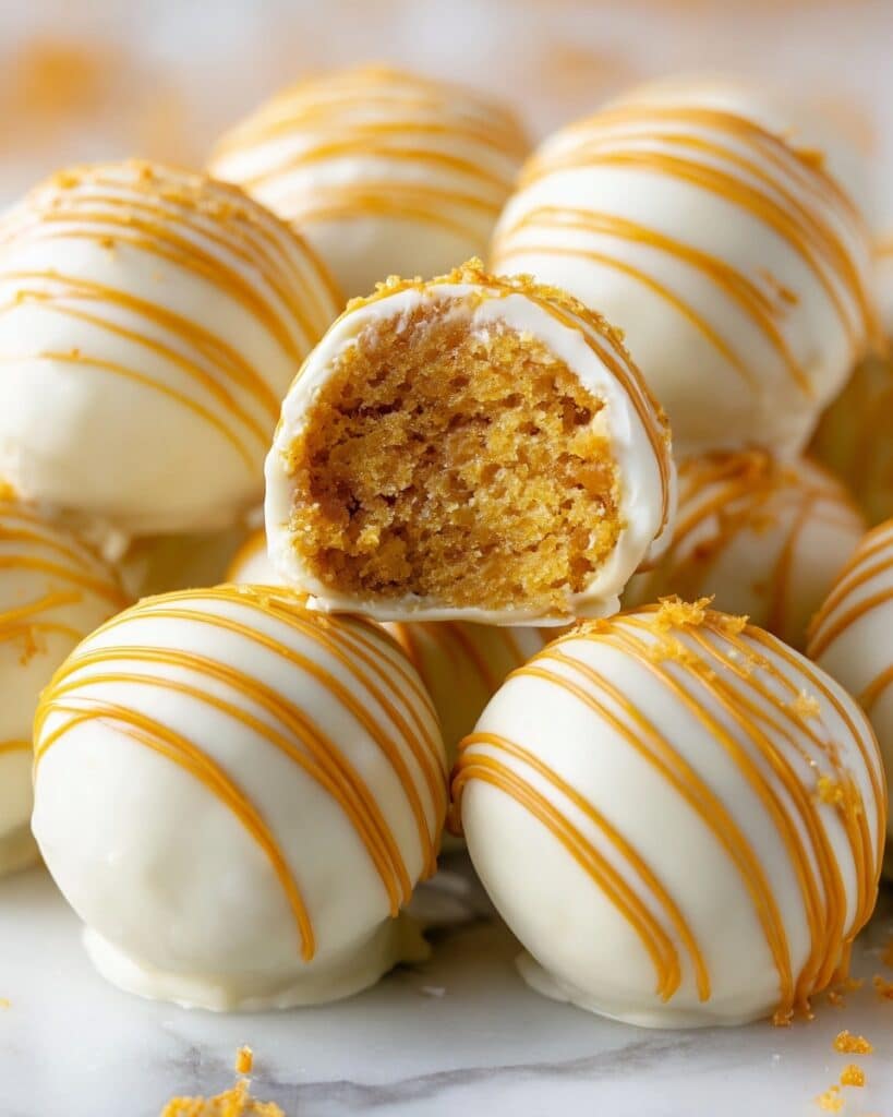 Pumpkin Cake Pops Recipe