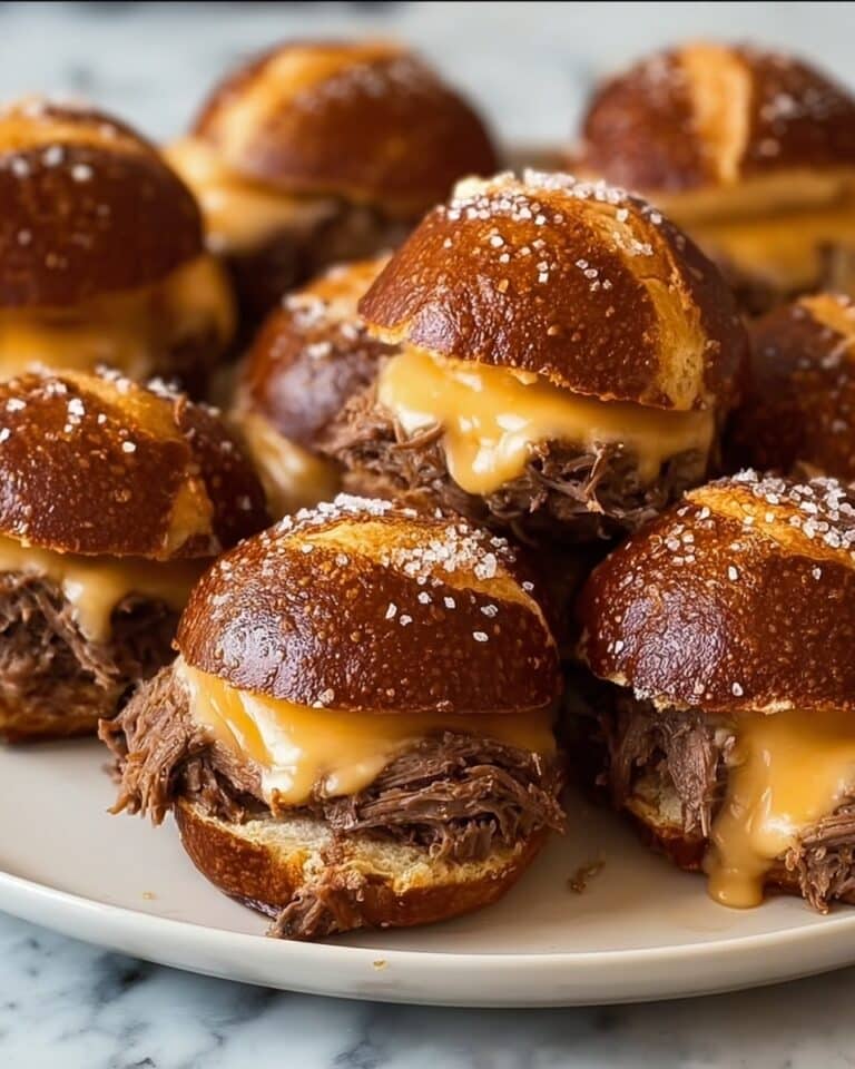 Smoked Brisket and Beer Cheese Pretzel Bombs Recipe