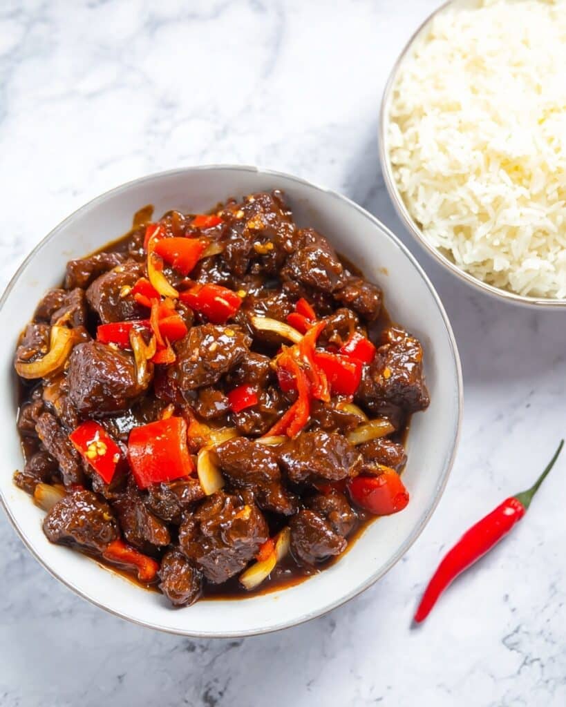 Crispy Beijing Beef with Savory and Tangy Sauce Recipe