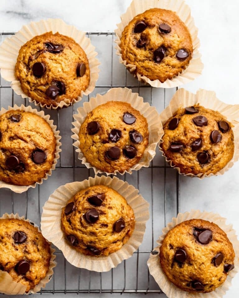 Pumpkin Chocolate Chip Protein Muffins Recipe