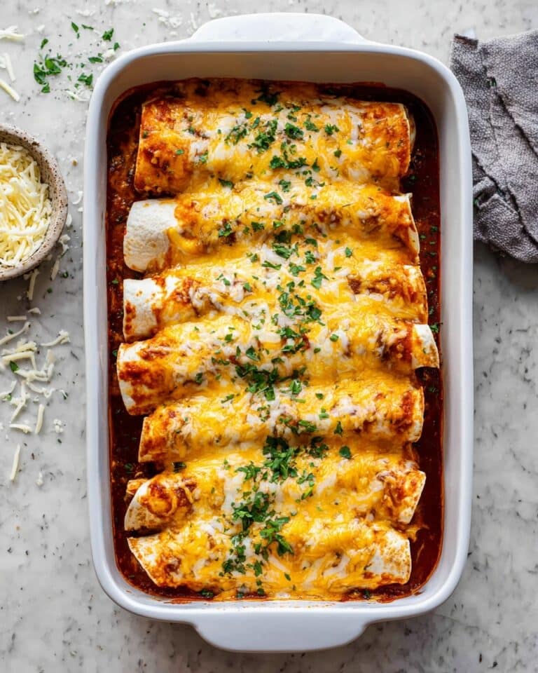 Chicken and Rice Enchiladas Recipe