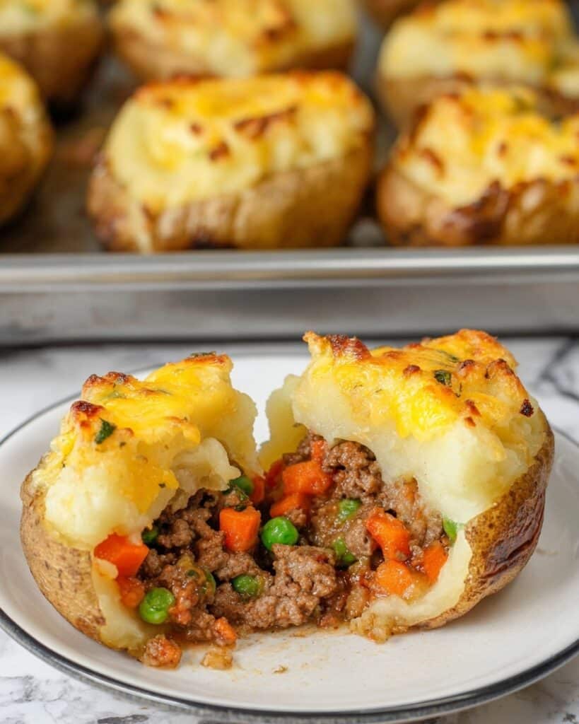 Cottage Pie Baked Potatoes Recipe