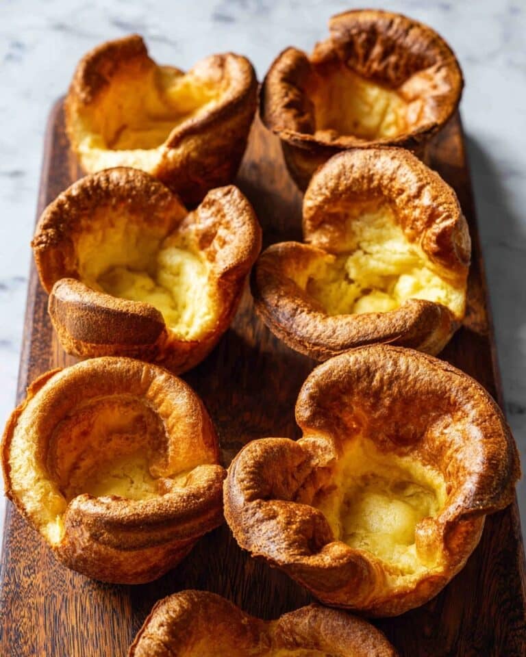 Fluffy Homemade Yorkshire Puddings Recipe
