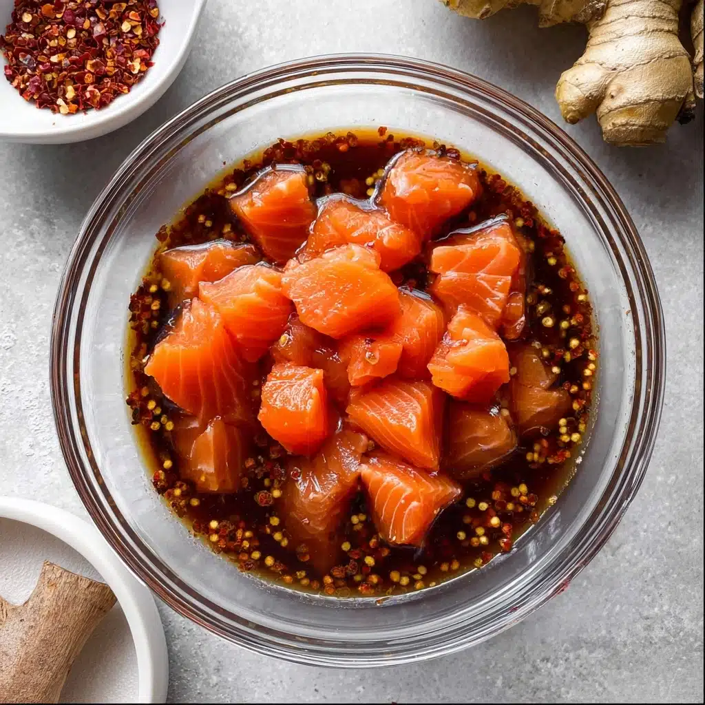 Air Fryer Salmon Bites Recipe - Recipe Image