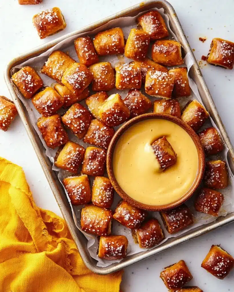 Buttery Soft Pretzel Bites Recipe