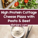 High Protein Cottage Cheese Pizza Recipe