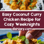 COCONUT CURRY CHICKEN (SUPER EASY!) Recipe