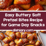 Buttery Soft Pretzel Bites Recipe