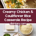 Chicken & Cauliflower-Rice Casserole Recipe