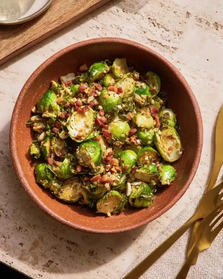 alad With Bacon and Hazelnut Vinaigrette Recipe