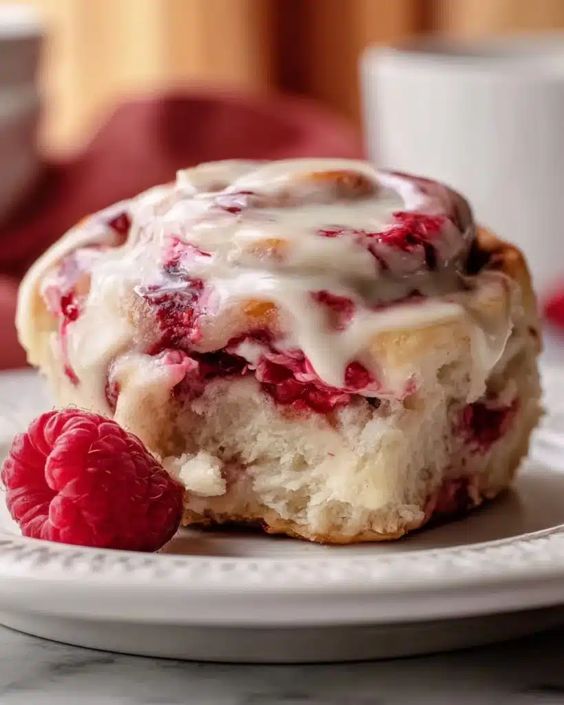 Raspberry Swirl Sweet Rolls Recipe