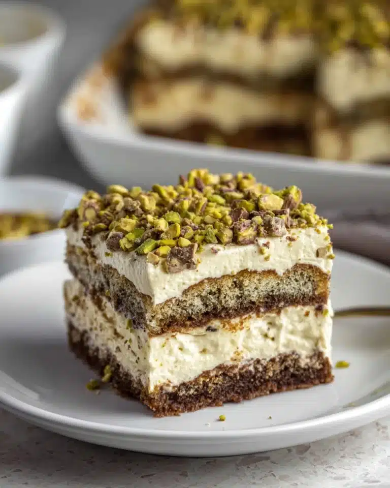 Pistachio Tiramisu Recipe