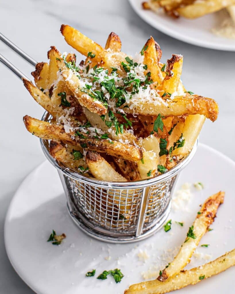 Garlic Parmesan Fries Recipe