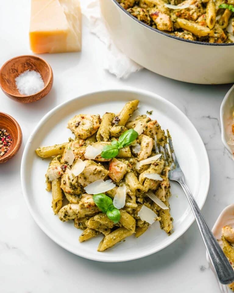 Chicken Pesto Pasta Recipe
