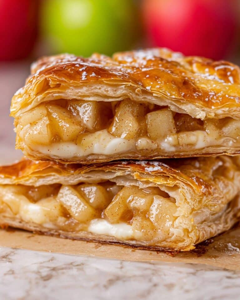 Apple Strudel with Maple Glaze Recipe