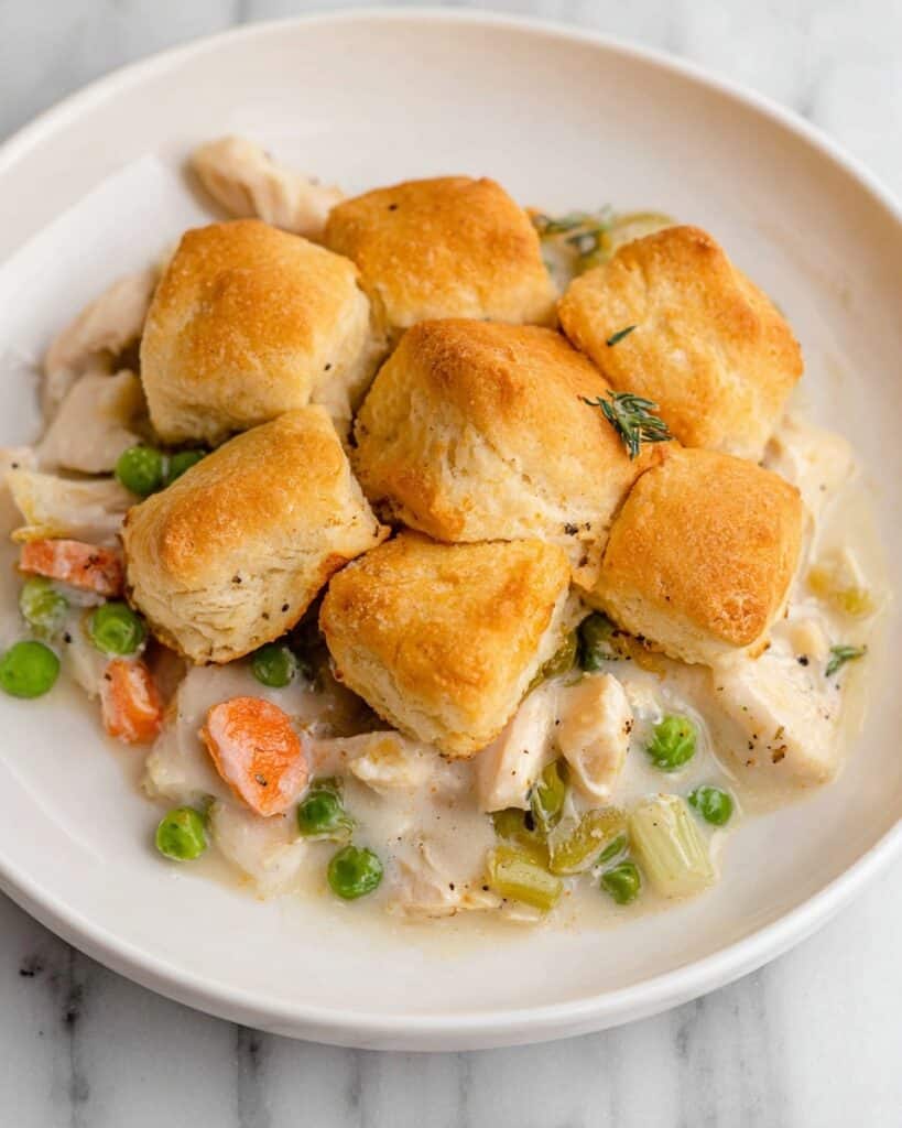 Skillet Chicken Pot Pie Recipe