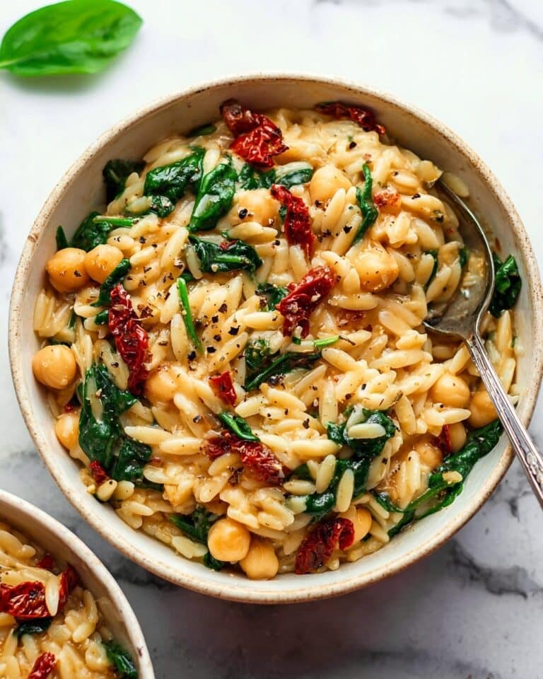 Marry Me Chickpeas and Orzo Recipe