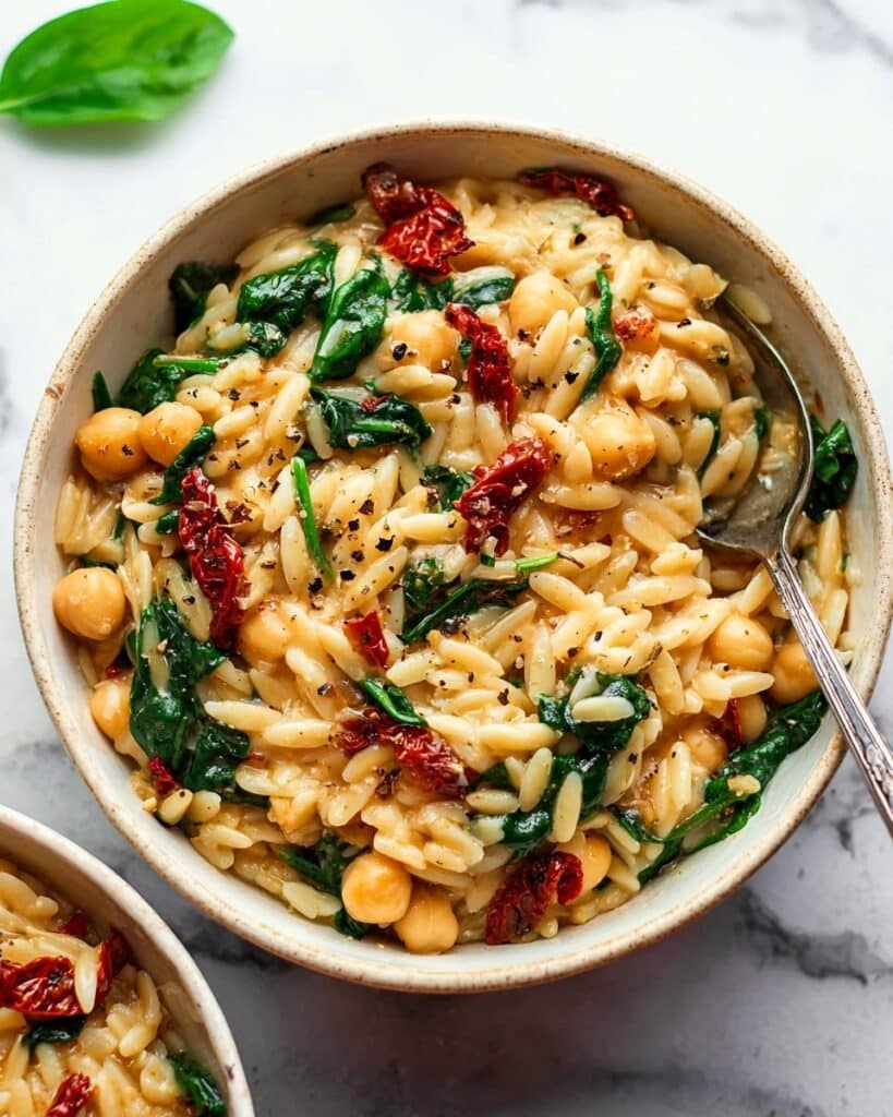Marry Me Chickpeas and Orzo Recipe