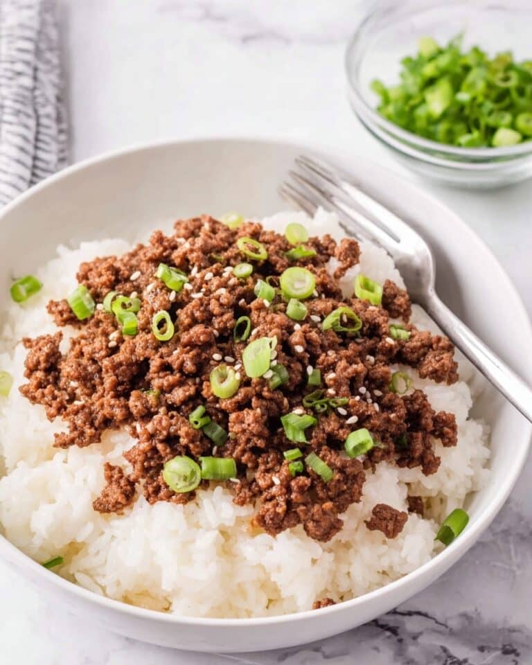 Korean Ground Beef Recipe