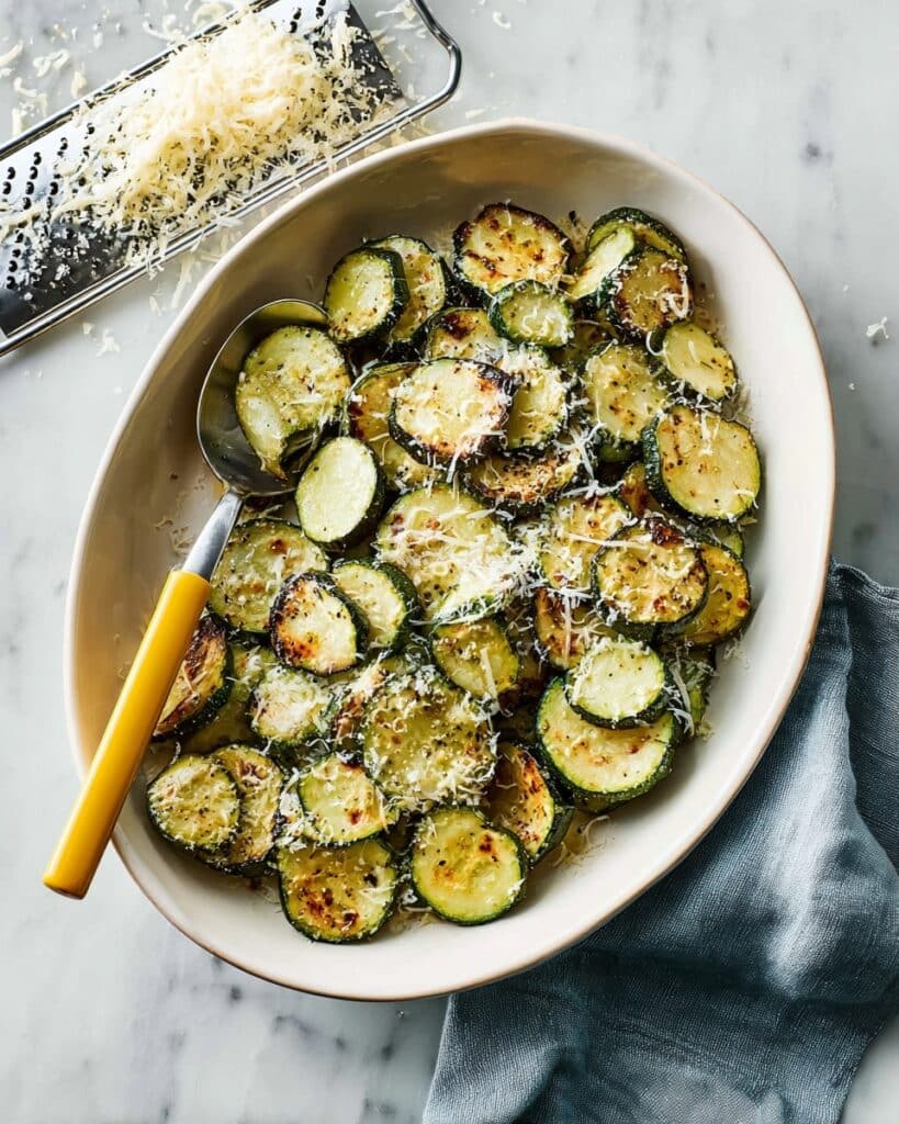 Air Fryer Zucchini with Garlic and Herbs Recipe