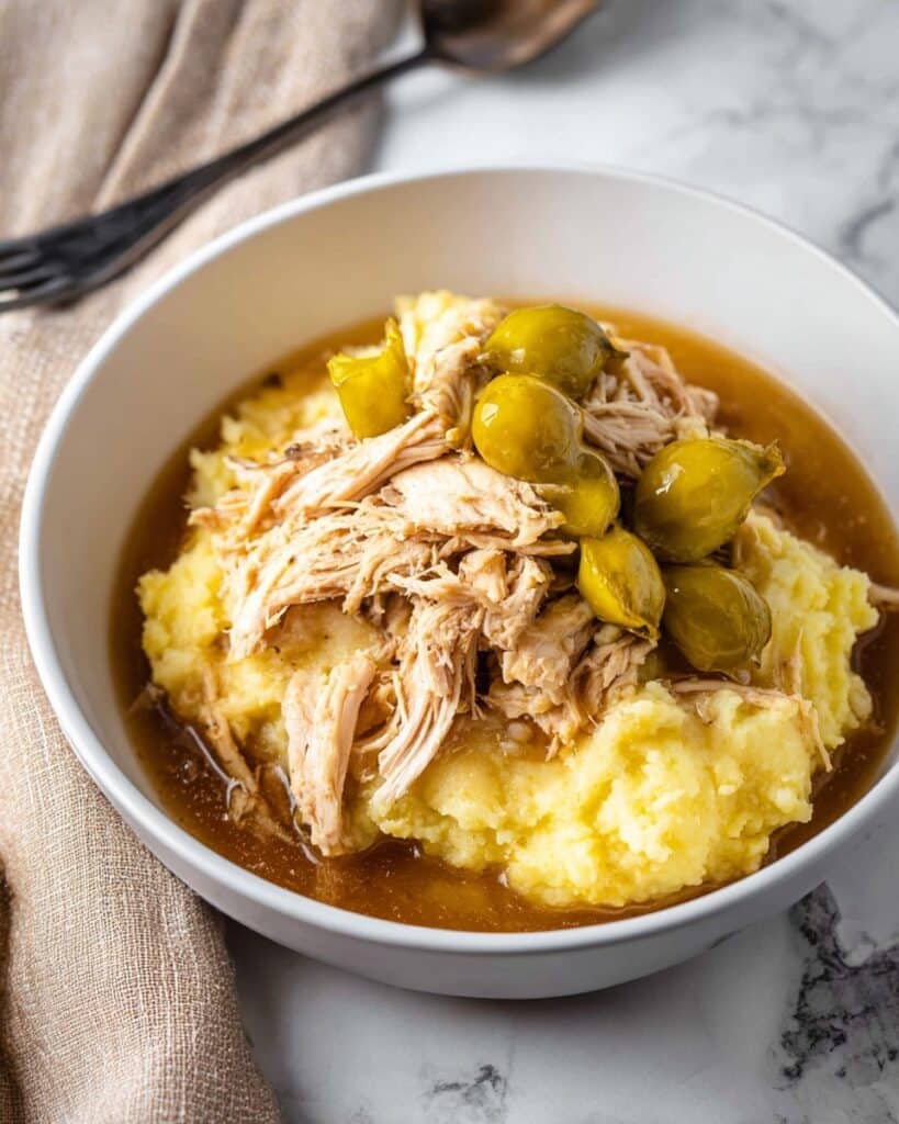 Slow Cooker Mississippi Chicken Recipe