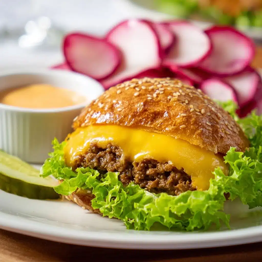 (Easy Peasy!) Keto Cheeseburger Pockets Recipe - Recipe Image