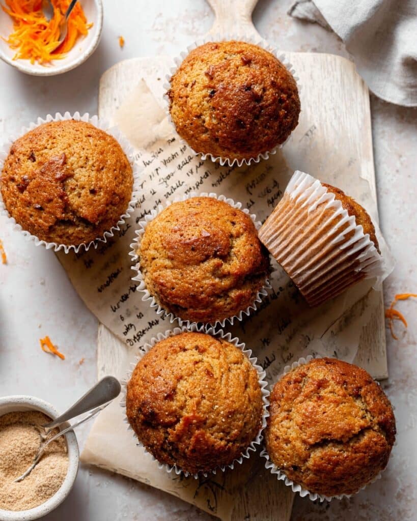 Carrot Cake Muffins Recipe