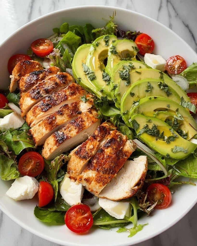 Balsamic Chicken Caprese Salad Recipe