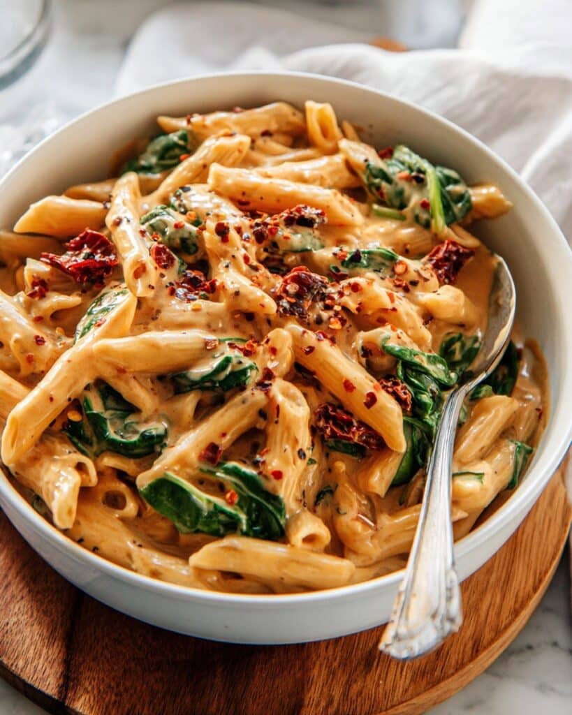 Creamy Sun-Dried Tomato Pasta Recipe