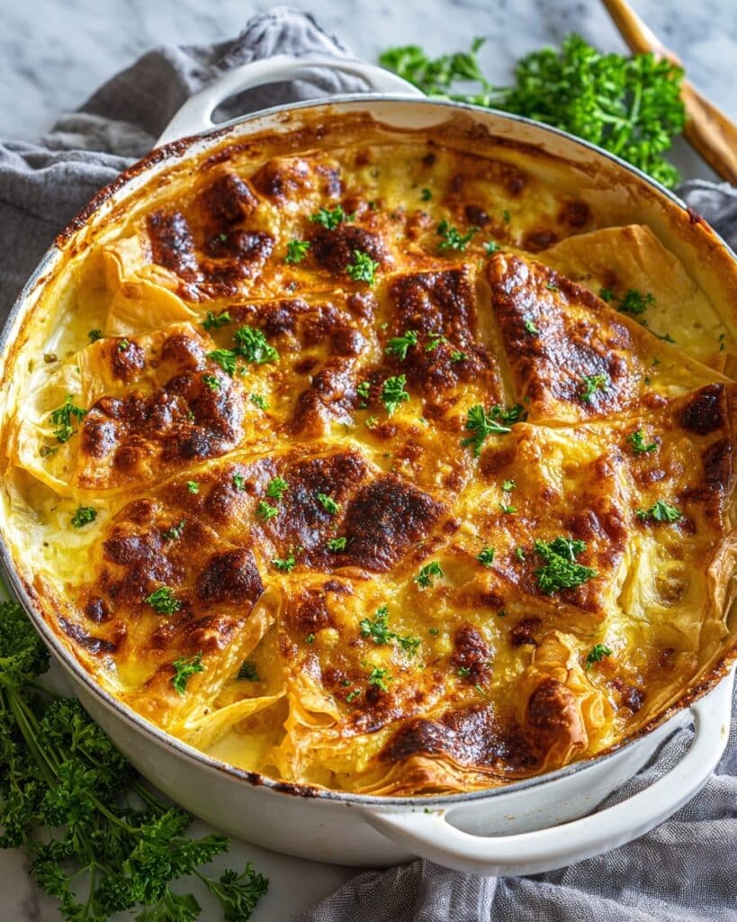Broccoli Cheddar Chicken Pot Pie Recipe