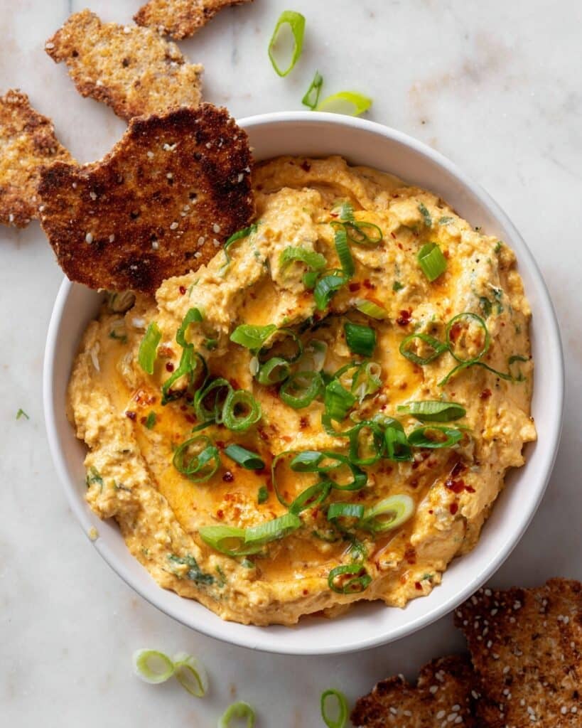 Hot Honey Chili Crunch Dip Recipe