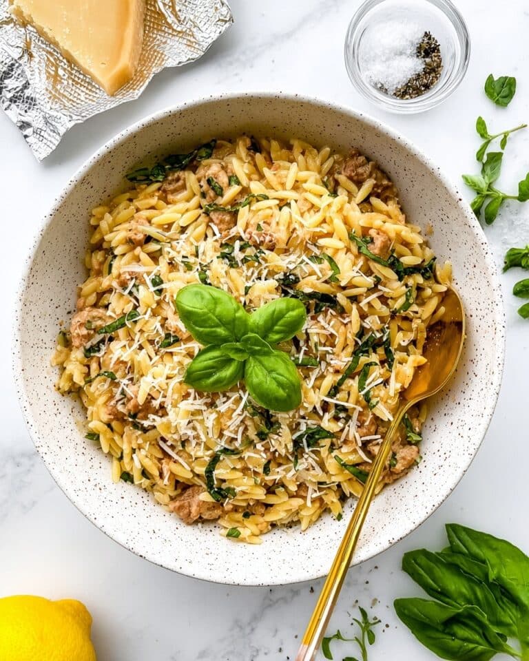 Ground Turkey Zucchini Orzotto Recipe