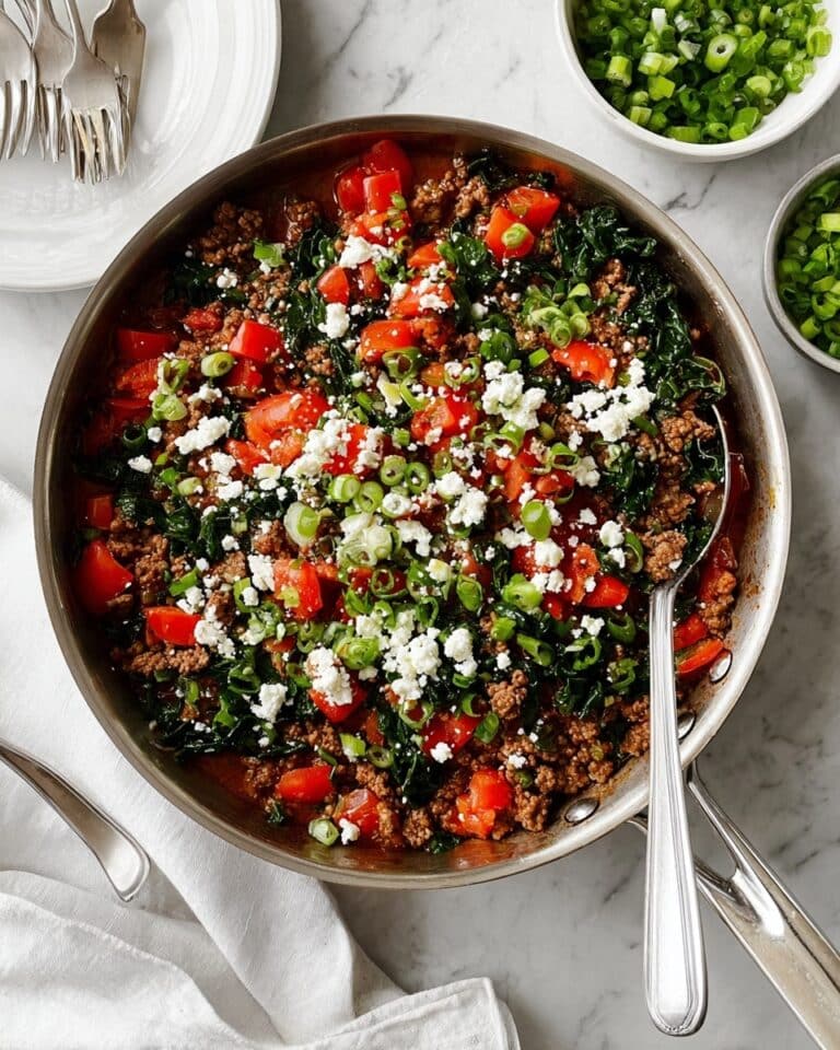 Mediterranean Ground Beef Stir Fry Recipe