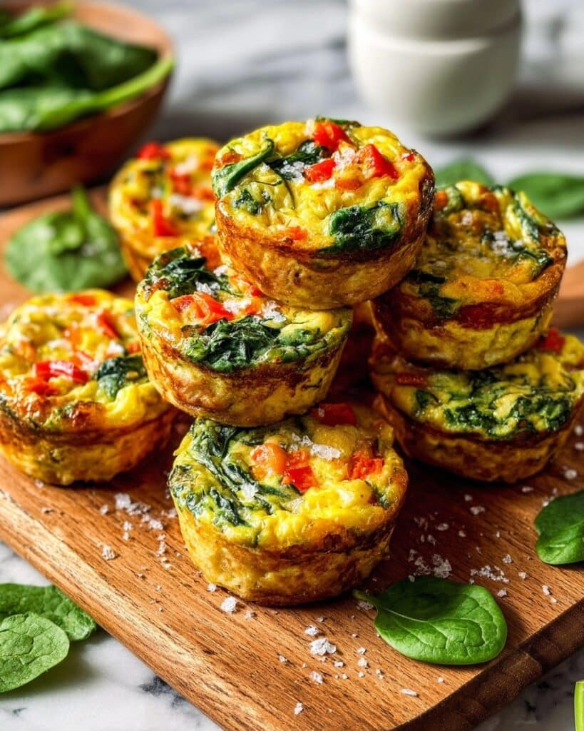 Veggie Egg Breakfast Muffins with Sweet Potato Crust Recipe