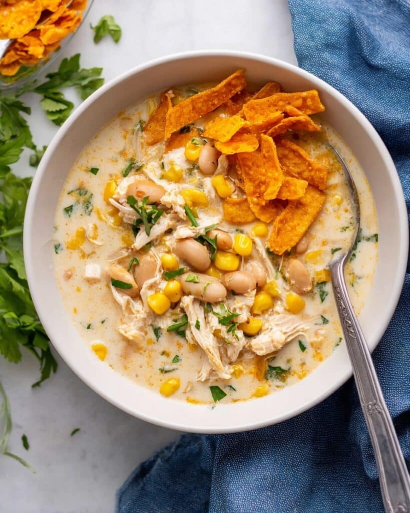 Creamy White Chicken Chili Recipe