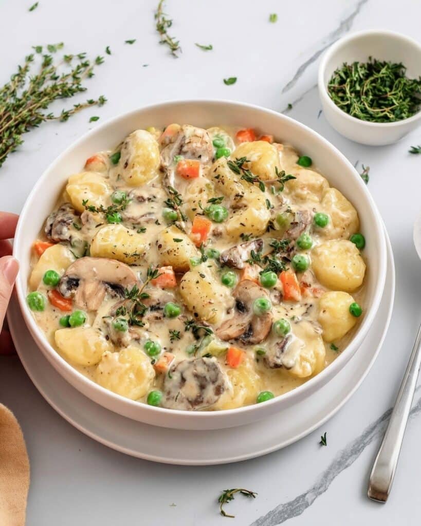 Gnocchi Chicken Pot Pie Recipe
