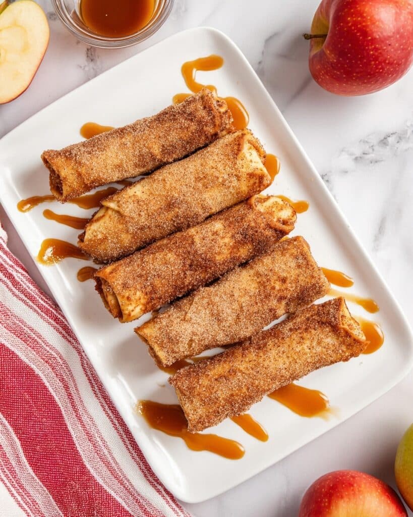 Air Fryer Apple Pie Taquitos Recipe