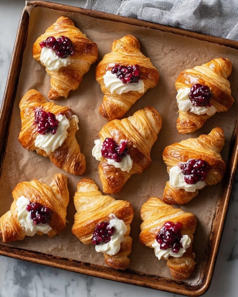 Cranberry Cream Cheese Crescent Bites Recipe