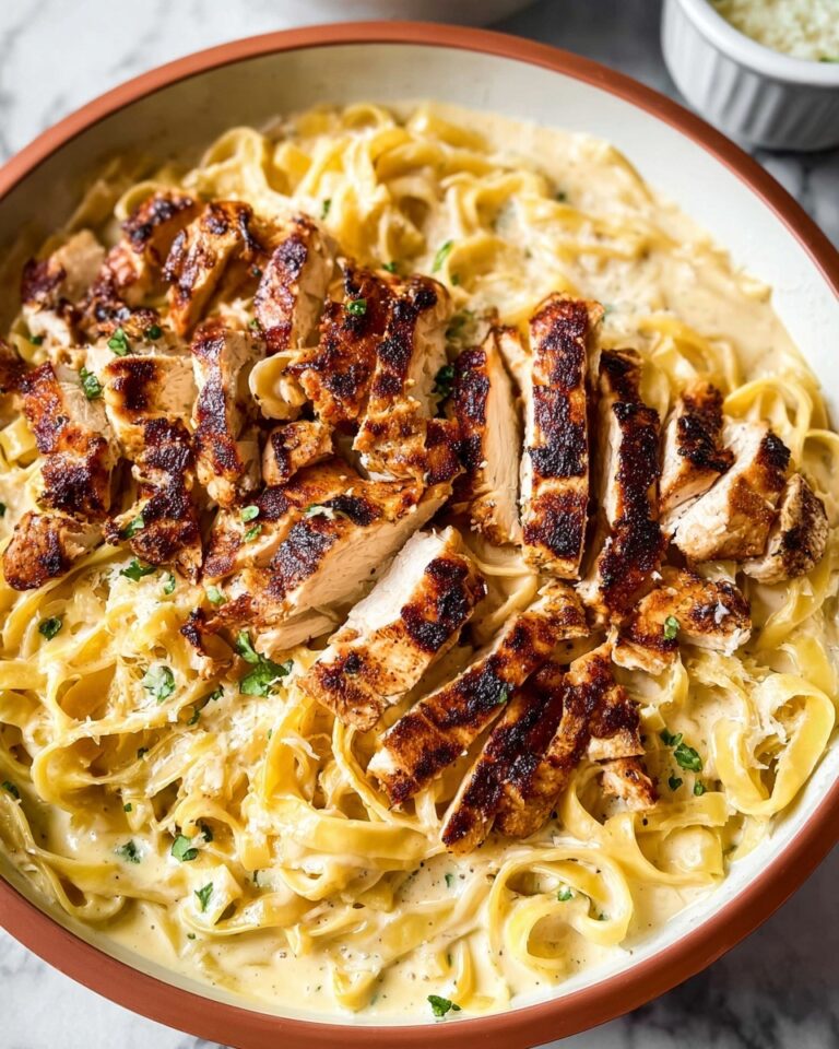 Chicken Fettuccine Alfredo with From-Scratch Creamy Sauce Recipe