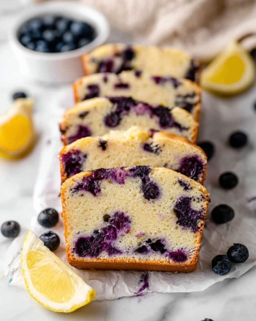 Lemon Blueberry Bread Recipe